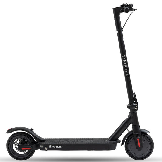 VALK Synergy 5 Electric Scooter, 400W, AU Compliant, Motorised eScooter for Adults, Black V219-TRNESCVAS5K