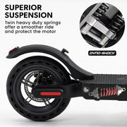 VALK Synergy 5 Electric Scooter, 400W, AU Compliant, Motorised eScooter for Adults, Black V219-TRNESCVAS5K