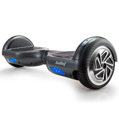 BULLET Gen III Hoverboard Scooter, Dual Copper Motors, UL Certified, AU Compliant, 6.5" Wheels, Superior Self V219-TRNSCOBULB7CF