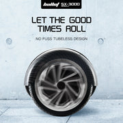 BULLET Gen III Hoverboard Scooter, Dual Copper Motors, UL Certified, AU Compliant, 6.5" Wheels, Superior Self V219-TRNSCOBULB7CF