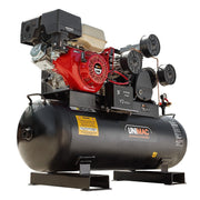 UNIMAC 18HP Industrial Petrol Air Compressor 115PSI 150L Tank with Electric Key Start V219-UMACTL06A