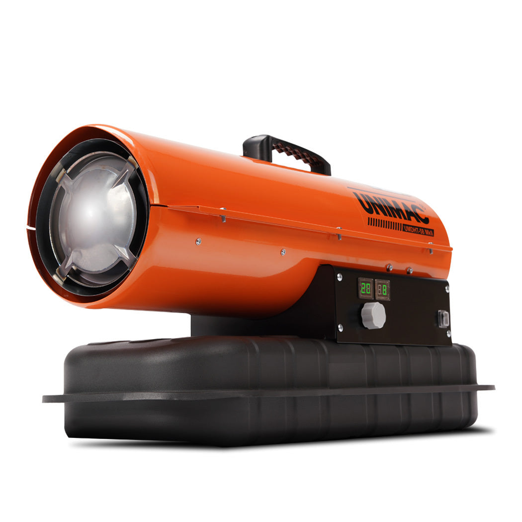 UNIMAC 20KW Portable Industrial Diesel Direct Forced Air Space Heater, Commercial Grade for Warehouse V219-UMDHVP03A