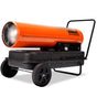 UNIMAC 50KW Portable Industrial Diesel Direct Forced Air Space Heater, Commercial Grade for Warehouse V219-UMDHVP05A