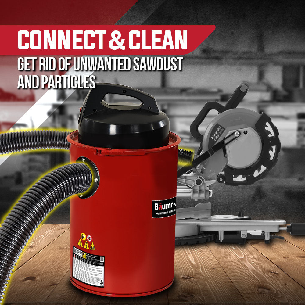 Baumr-AG Dust Collector Extractor Woodworking Portable Vacuum Catcher Saw V219-VACDSTUMCADD5