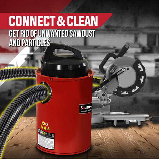 Baumr-AG Dust Collector Extractor Woodworking Portable Vacuum Catcher Saw V219-VACDSTUMCADD5