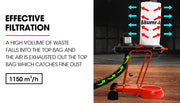 Baumr-AG Dust Collector Extraction Cyclone Woodworking Portable Catcher Workshop V219-VACDSTUMCADD8