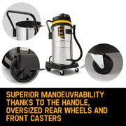 UNIMAC 60L Wet and Dry Vacuum Cleaner Bagless Industrial Grade Drywall Vac V219-VACWDV60LUMCADJE