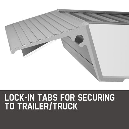 BULLET Pair of 2.5m Aluminium Loading Ramps, 2800kg capacity V219-VHWRMPBU1M4AX2