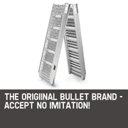 BULLET 1.8m Aluminium Folding Loading Traction Ramp, 200kg capacity V219-VHWRMPBU2C0A
