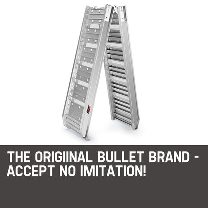 BULLET 1.8m Aluminium Folding Loading Traction Ramp, 200kg capacity V219-VHWRMPBU2C0A