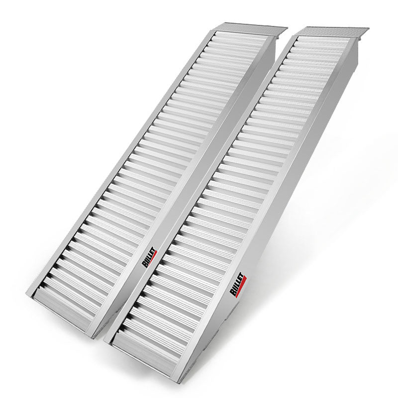BULLET Pair of 1.6m Aluminium Loading Ramps, 4050kg capacity V219-VHWRMPBU2M0AX2