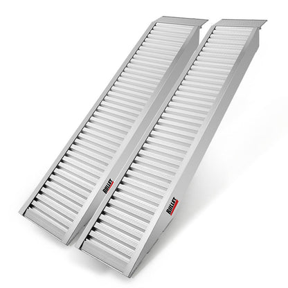 BULLET Pair of 1.6m Aluminium Loading Ramps, 4050kg capacity V219-VHWRMPBU2M0AX2