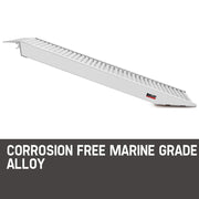 BULLET Pair of 1.6m Aluminium Loading Ramps, 4050kg capacity V219-VHWRMPBU2M0AX2