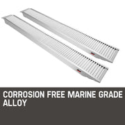BULLET Pair of 3.2m Aluminium Loading Ramps, 1820kg Capacity V219-VHWRMPBU9C1AX2