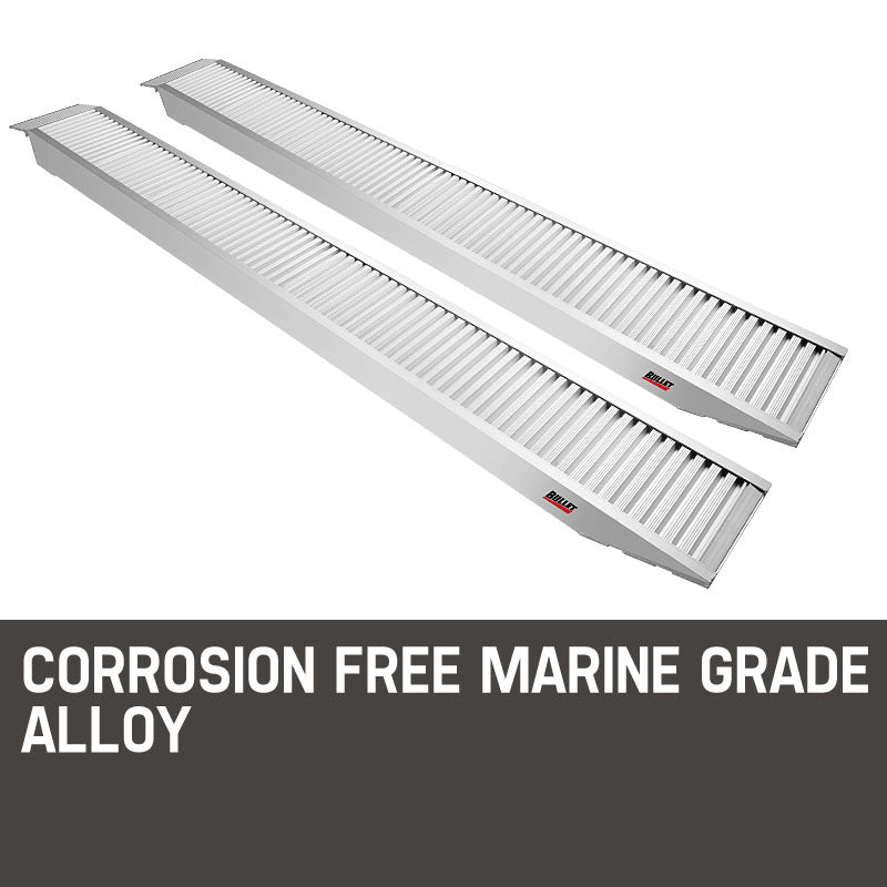 BULLET Pair of 3.2m Aluminium Loading Ramps, 1820kg Capacity V219-VHWRMPBU9C1AX2