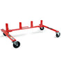 T-Rex Vehicle Positioning Jack Storage Rack Stand, Heavy Duty Design with Locking Castor Wheels V219-VHWVPRTR4SRA