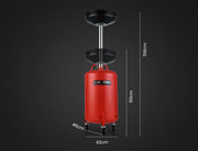 T-REX 60L Mobile Waste Oil Drainer Tank, Telescopic, for Car Engine, Workshop V219-VHWWODTR6STA