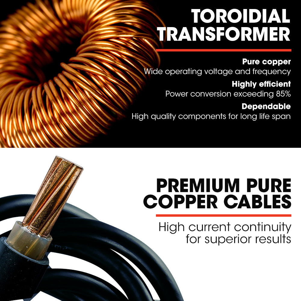 ROSSI 140A MIG/MAG/MMA/ARC/TIG Multi-Purpose Welder MIG-140, Flux/Solid Wire/CO2 Or Argon Gas V219-WDRMIGRO140A