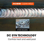 ROSSI 200A MIG/MAG/MMA/ARC/TIG Multi-Purpose Welder MIG-200, Flux/Solid Wire/CO2 Or Argon Gas V219-WDRMIGRO200A