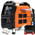 ROSSI 45A Plasma Cutter, Non-Touch Pilot ARC for Easy Cuts of Painted or Rusty Metals, DC Inverter Cutting V219-WDRPLMROC45A