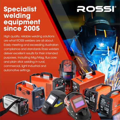 Rossi 18pc Welding Consumables Kit to Suit MIG/MAG 14-15AK Torch, Includes Tips, Shield Cups V219-WDRTCMRO18PA