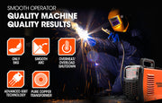 ROSSI 250 Amp Stick Welder, Portable Arc MMA Inverter Welding Machine, 15A Plug V219-WLDMMAROSB2C5