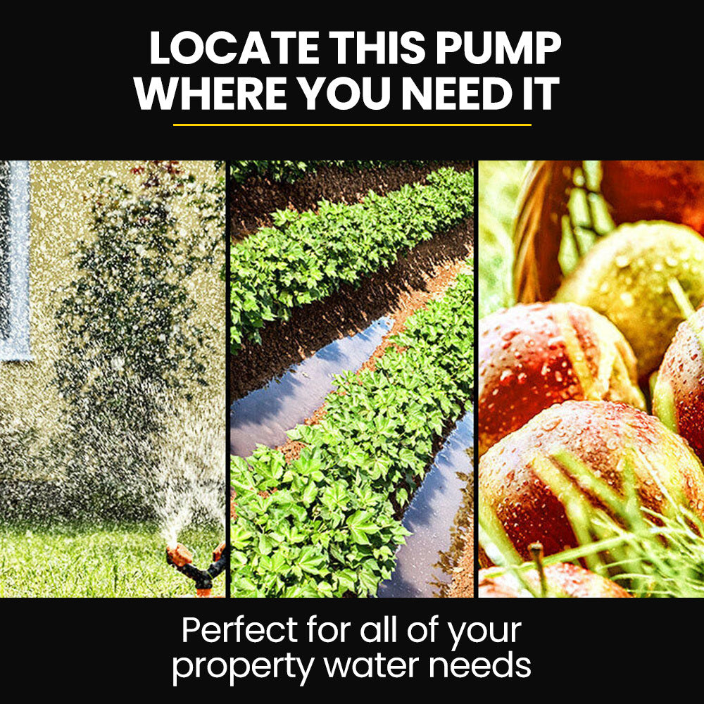 Protege Multi-stage Water Hi-pressure Pump with Auto-controller Home Garden Irrigation 4-Stage Electric V219-WTPMTSPT4CNA
