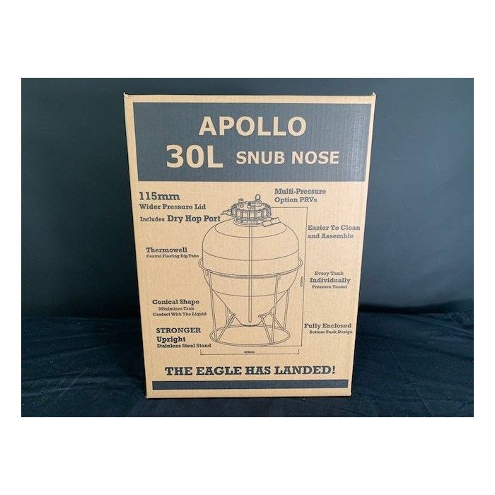 Keg King - Apollo 30L Snub Nose Fermenter V225-10568