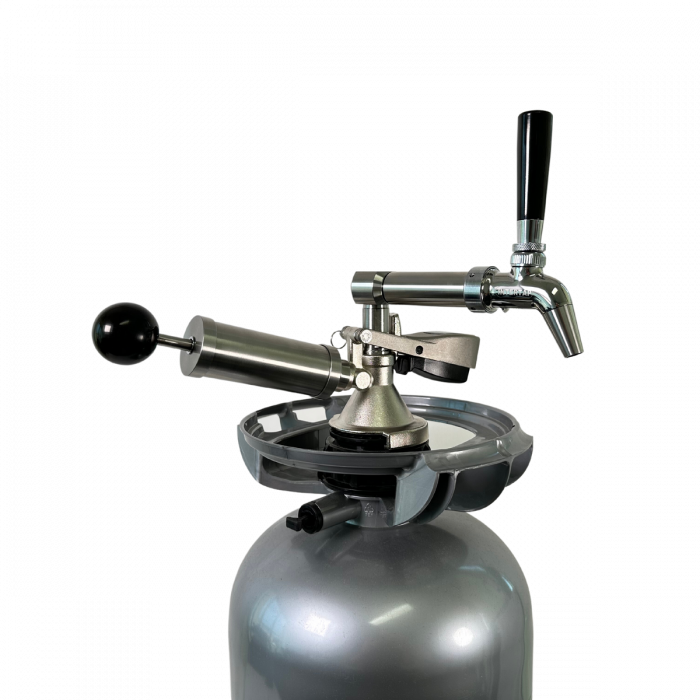Keg Dispensing System - A Type Coupler + Intertap V225-12258A