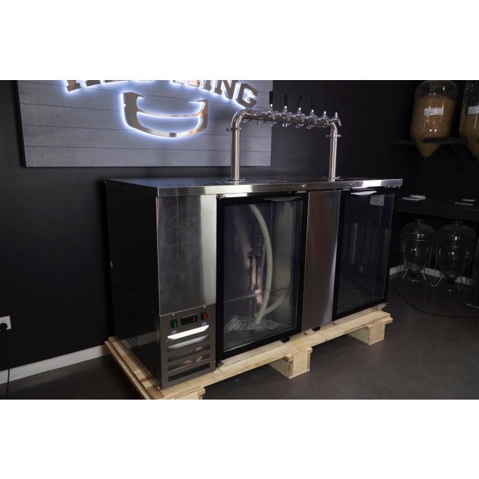 Kegerator - KegMaster Super Deluxe - Two Door Large V225-7715