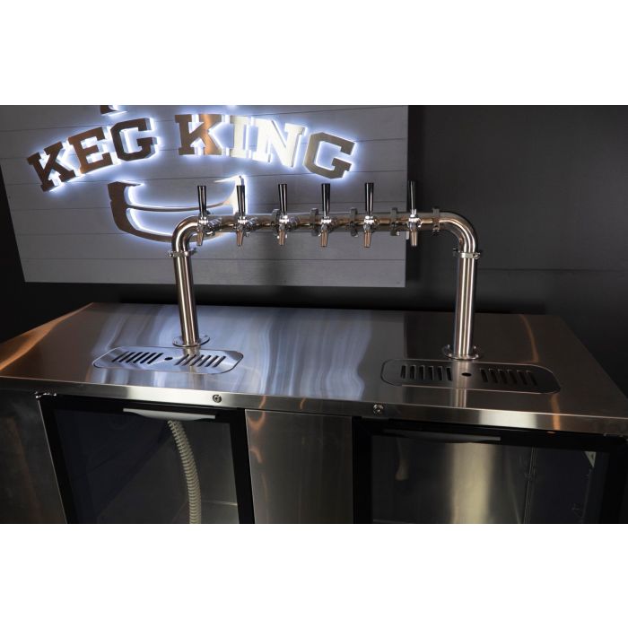 Kegerator - KegMaster Super Deluxe - Two Door Large V225-7715