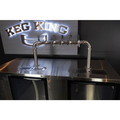Kegerator - KegMaster Super Deluxe - Two Door Large V225-7715