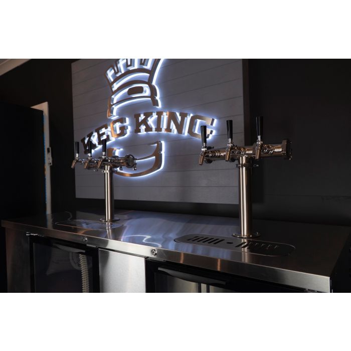 Kegerator - KegMaster Super Deluxe - Two Door Large V225-7715