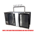 Kegerator - KegMaster Super Deluxe - Two Door Large V225-7715