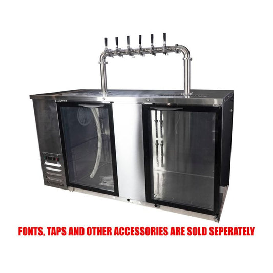 Kegerator - KegMaster Super Deluxe - Two Door Large V225-7715