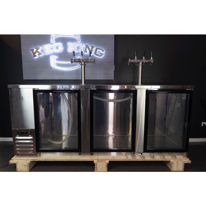 Kegerator - KegMaster Super Deluxe - Three Door V225-7716
