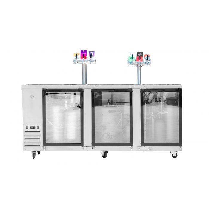 Kegerator - KegMaster Super Deluxe - Three Door V225-7716