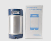 Keg King - Limited Edition True Blue 9.5L Ball Lock Cornelius "corny" keg V225-8688K