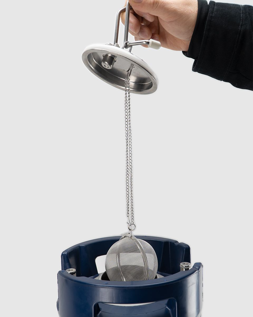 Keg King - Limited Edition True Blue 9.5L Ball Lock Cornelius "corny" keg V225-8688K