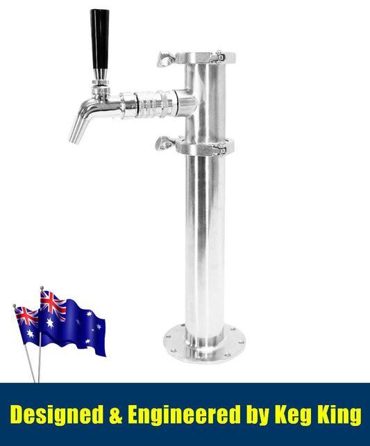 Beer Font Tower - Single Tap Modular Beer Font with Tap V225-MFP001