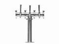 Beer Font Tower - Triple Tap Modular Beer Font with Tap V225-MFP003