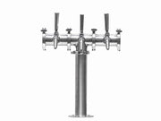 Beer Font Tower - Triple Tap Modular Beer Font with Tap V225-MFP003