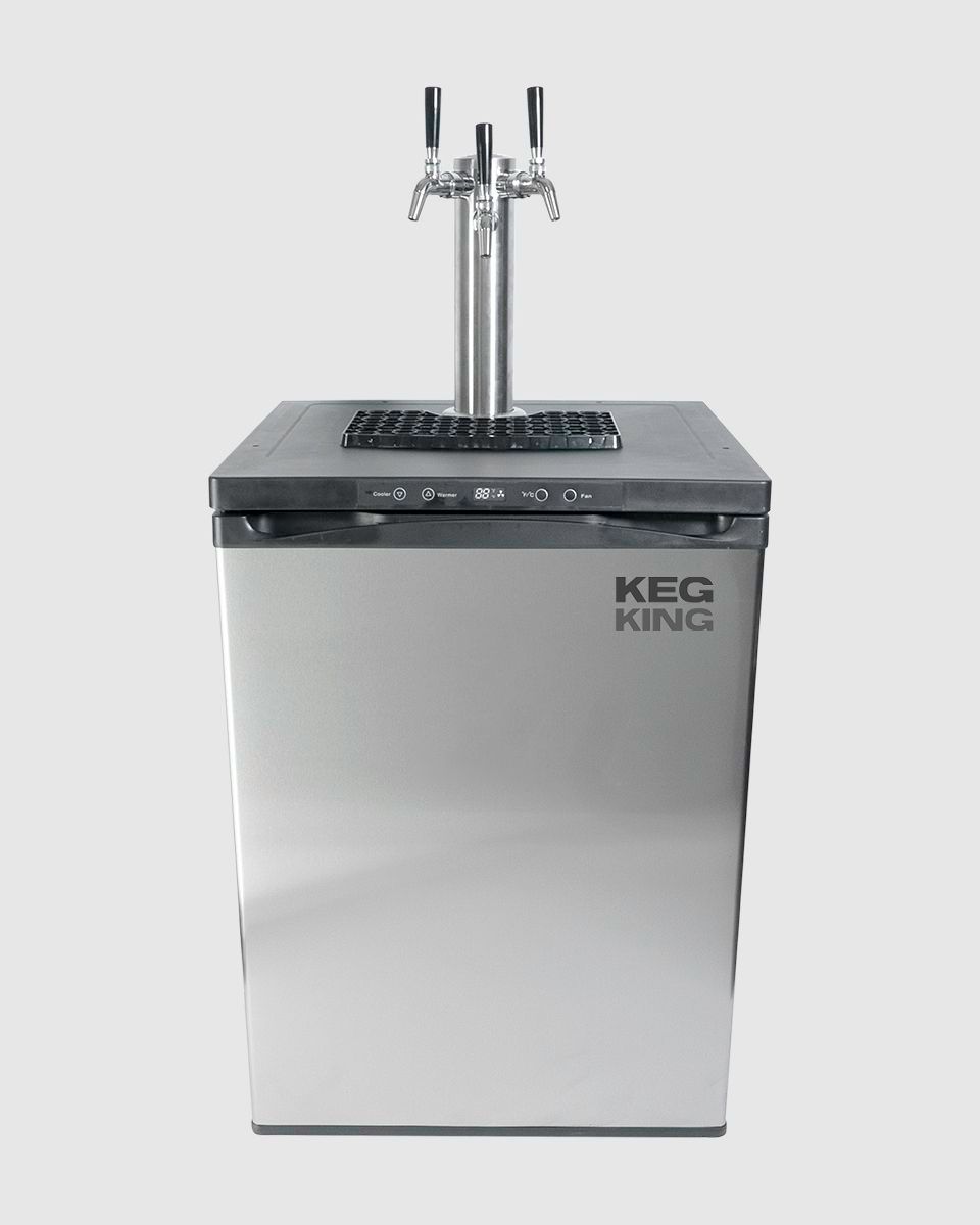 Keg King - Kegmaster Series XL Kegerator - Fastap Triple Tap V225-XL3TFP