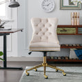 Velvet Home Office Chair- Beige V226-SW1823BG