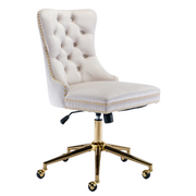 Velvet Home Office Chair- Beige V226-SW1823BG