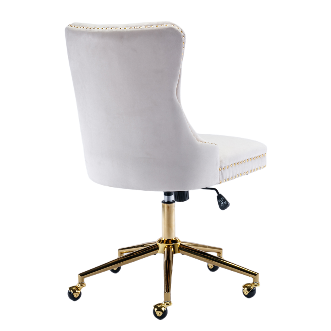 Velvet Home Office Chair- Beige V226-SW1823BG