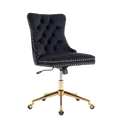 Velvet Home Office Chair- Black V226-SW1823BK