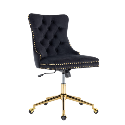 Velvet Home Office Chair- Black V226-SW1823BK