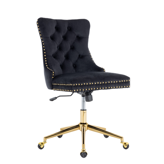 Velvet Home Office Chair- Black V226-SW1823BK