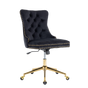 Velvet Home Office Chair- Black V226-SW1823BK